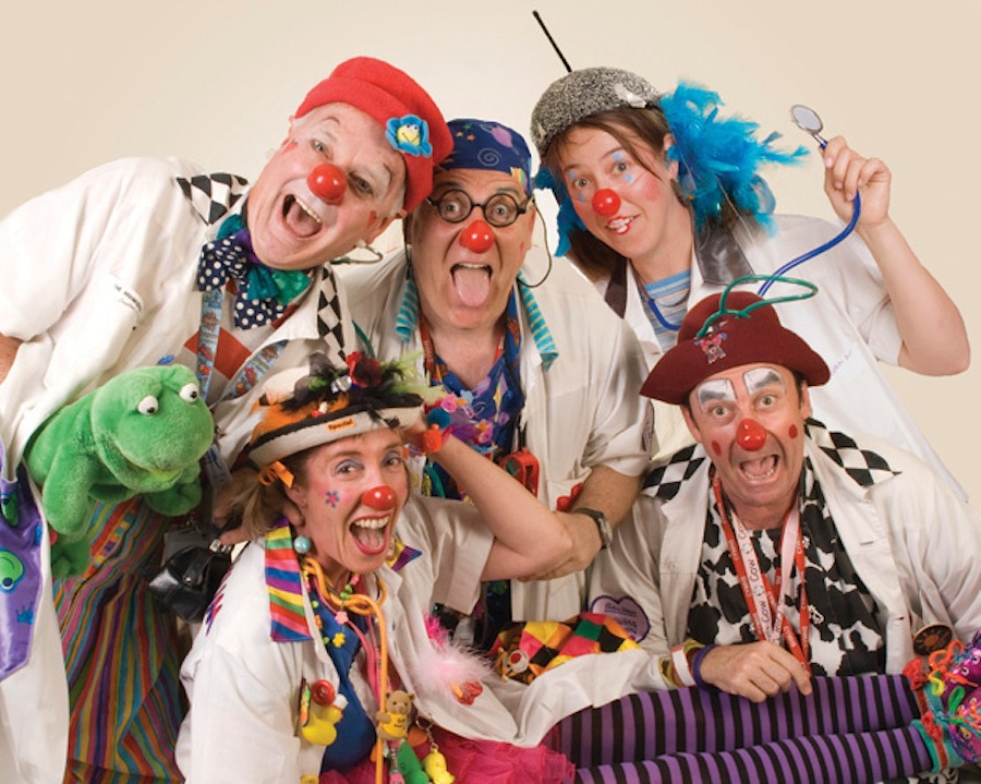 The Adelaide team of Clown Doctors